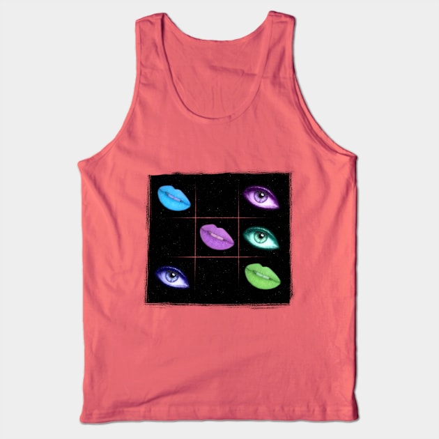 Tic Tac Toe Tank Top by stefy